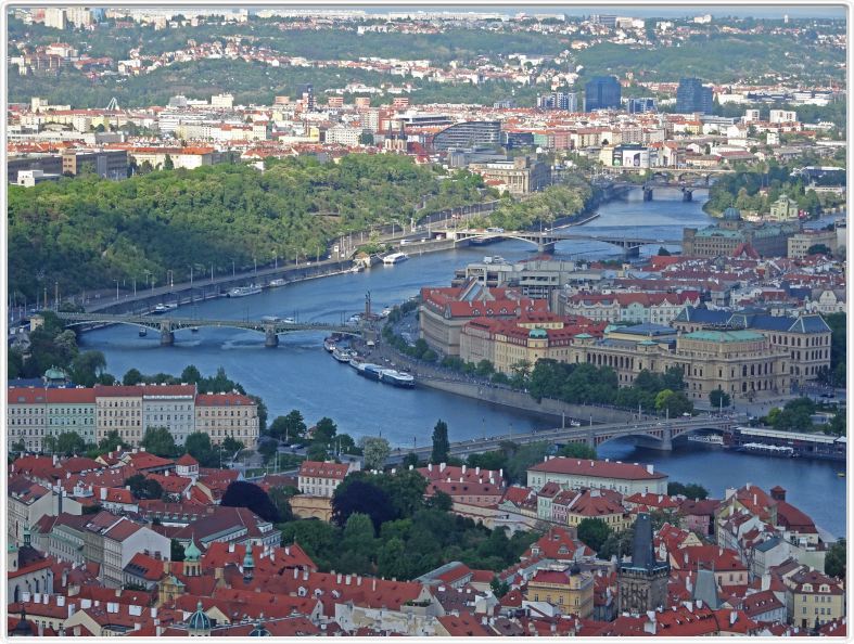 Prague. Colline de Petřín