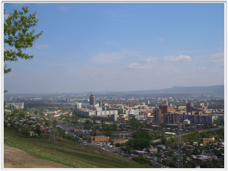 Les environs de Krasnoyarsk - 22 mai 2008