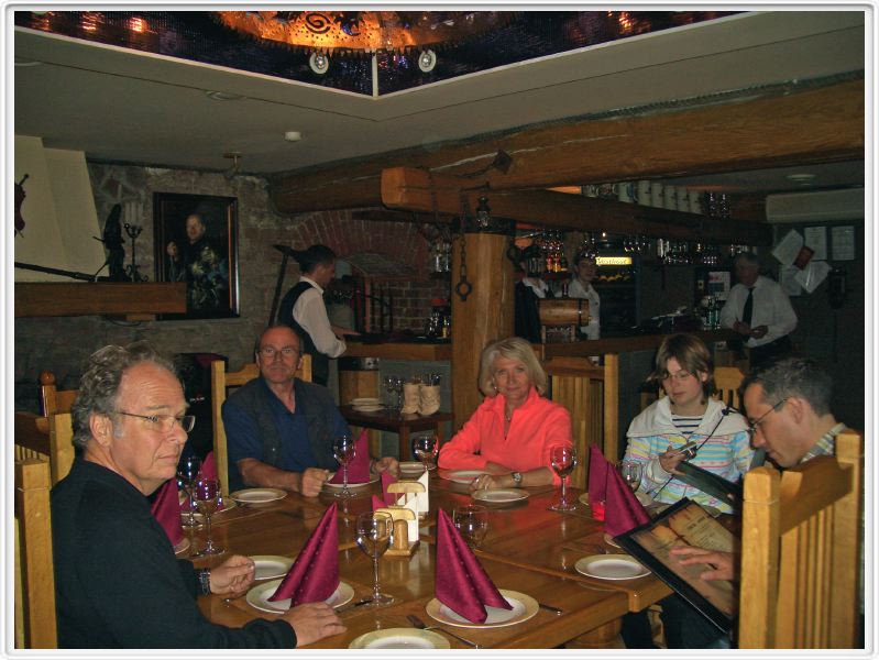 Krasnoyarsk - Repas du soir - 22 mai 2008