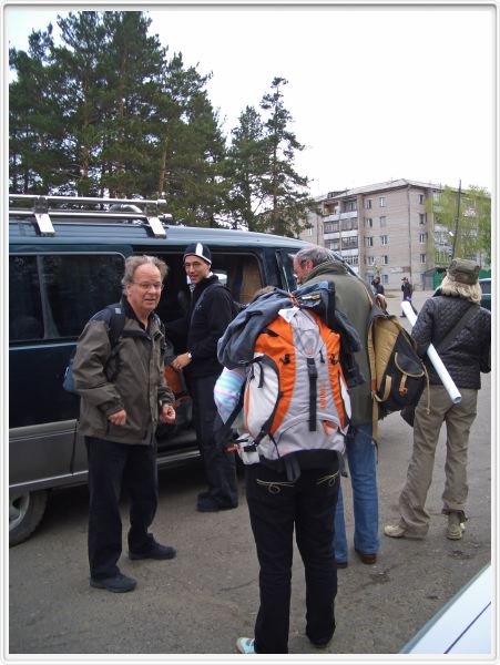 Arrivée à Lesossibirsk - Minibus pour Ienisseïsk - 23 mai 2008