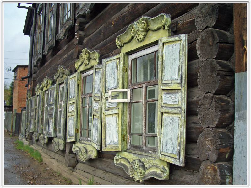 Ienisseïsk - Maison locale typique