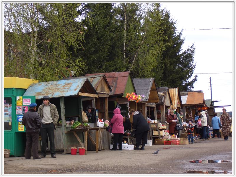 Ienisseïsk - Le marché