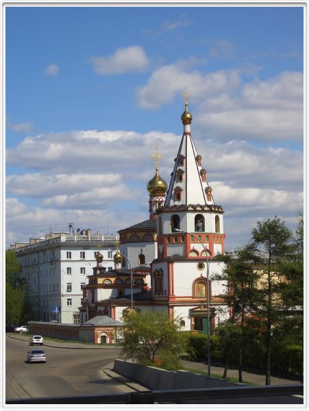  Irkoutsk - Cathedrale Bogoyavlenski