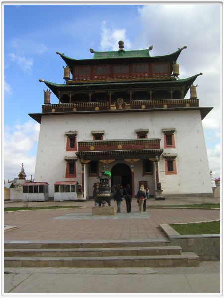 Monastère de Gandan à Oulan-Bator