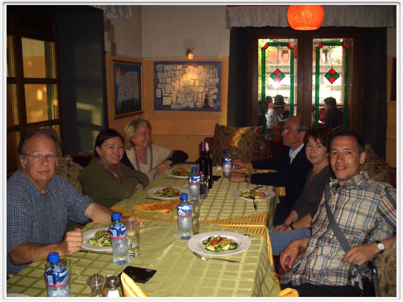 Oulan-Bator - Le repas du soir - 31 mai 2008