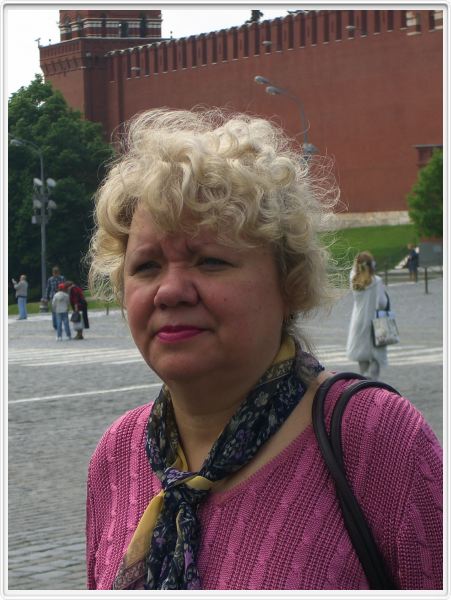 Moscou - La guide locale Nina