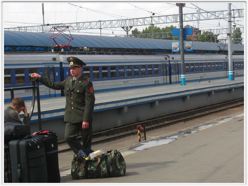 Moscou - En attendant le train
