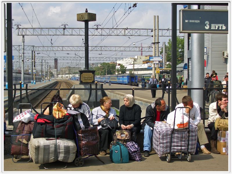 Moscou - En attendant le train