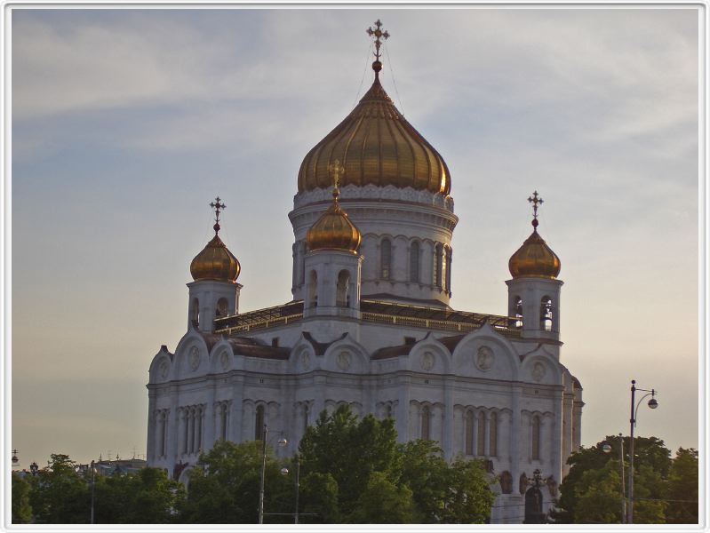 Moscou - Cathédrale du Christ-Sauveur
