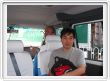 Avec notre guide Wang - En route pour la Muraille de Chine