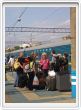 Moscou - Le train est à quai.