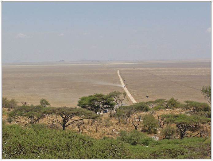 Halte à l'entrée du Serengeti National Park