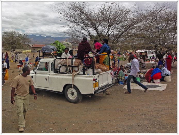 En route pour le Parc national Tarangire