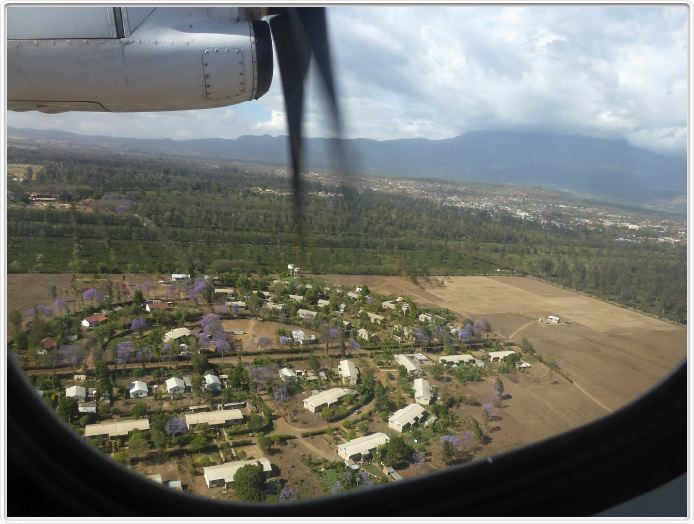 Le vol pour Zanzibar